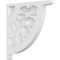 Ekena Millwork Classic Wagon Wheel Architectural Grade PVC Corbel, 1 7/8"W X 20"D X 20"H CORP01X20X20CW - alternate 1